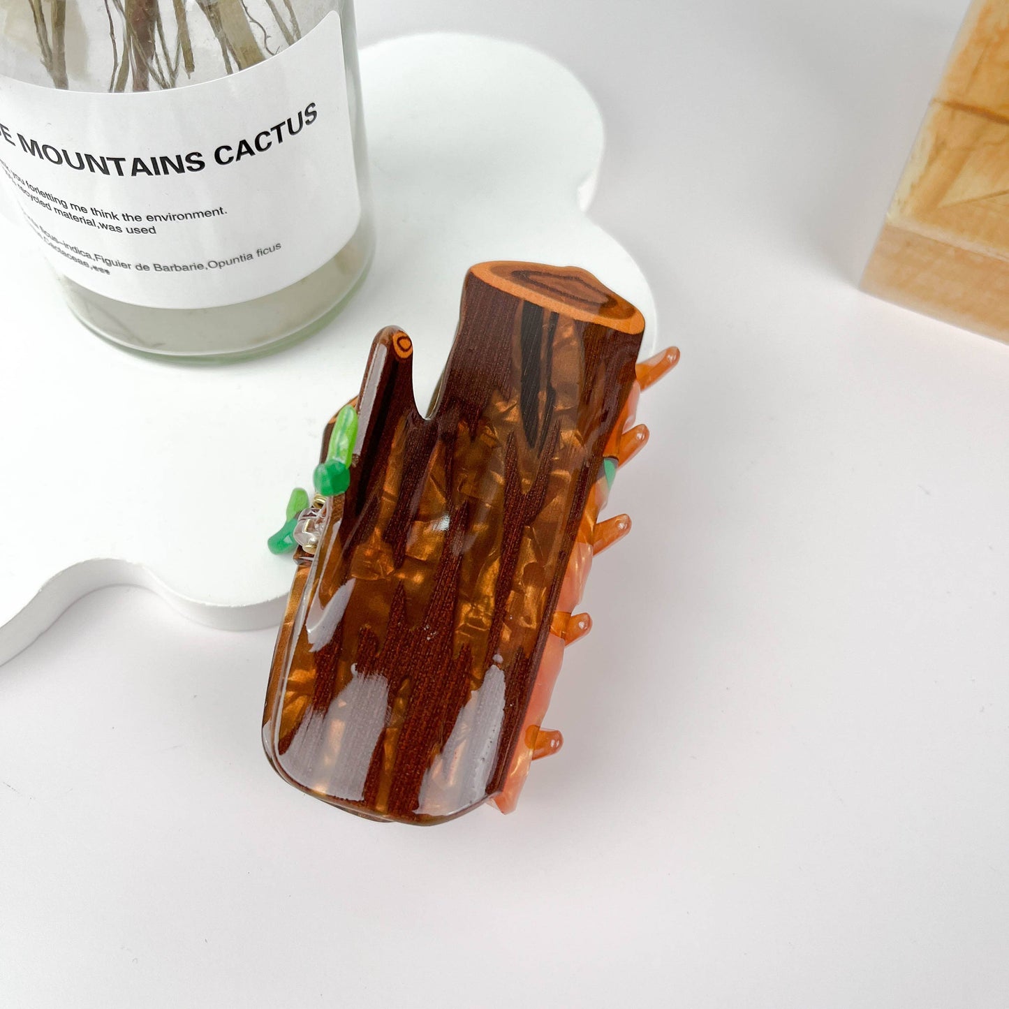 Squirrel Hair Claw Clip