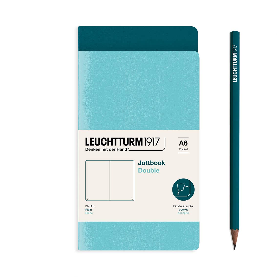 Jottbook A5 - Pack of 2: Lemon & Rising Sun / Medium / Plain