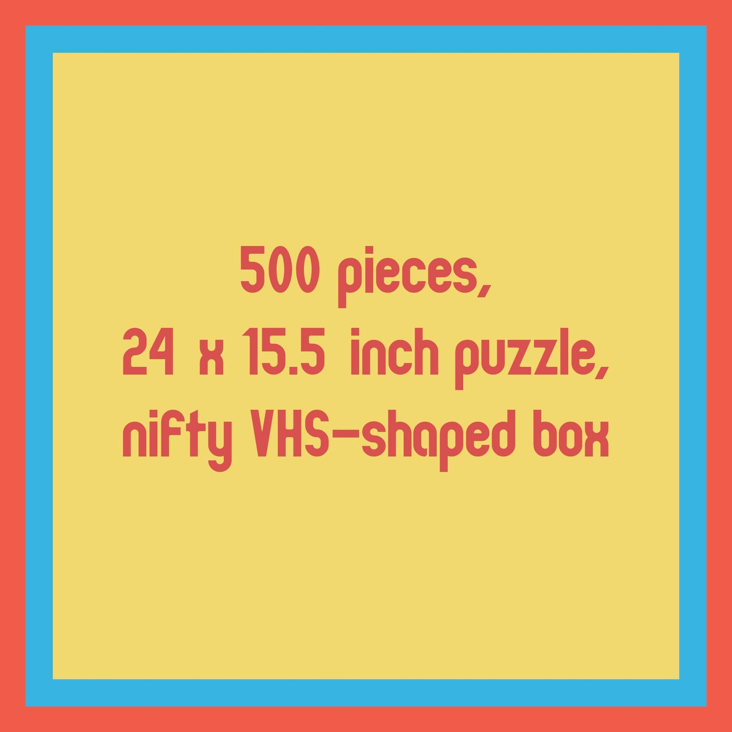 Mysteries of the 80s Death by Crab Leg 500-Piece Puzzle