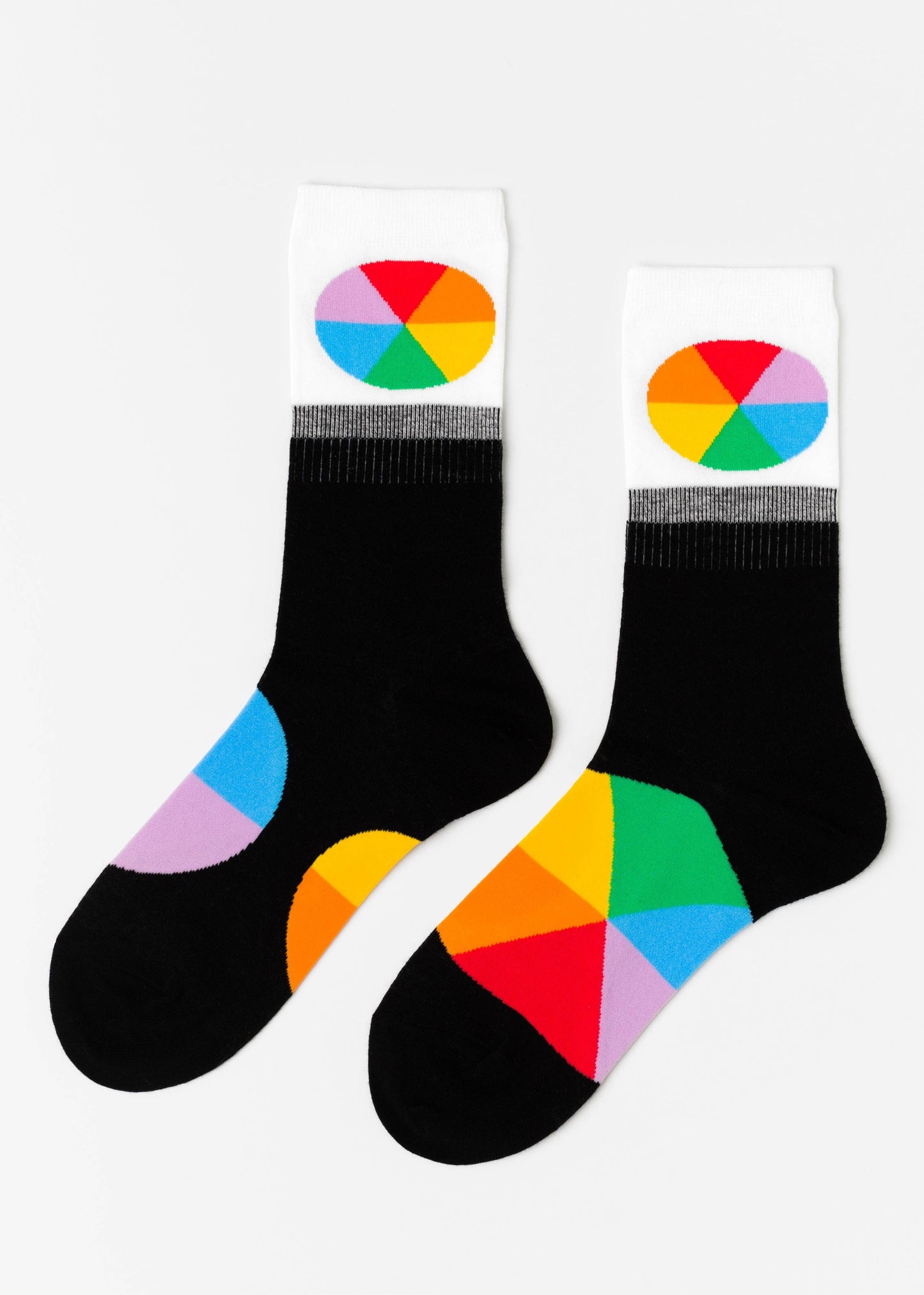 Women's - Color Wheel Crew Socks