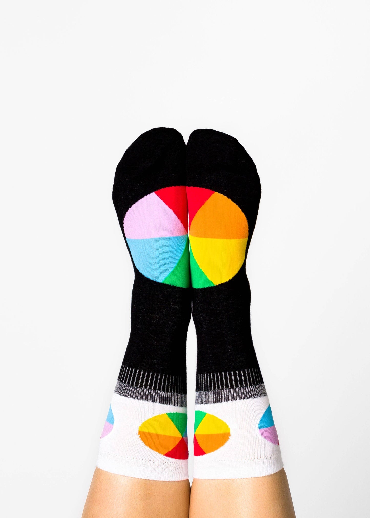 Women's - Color Wheel Crew Socks