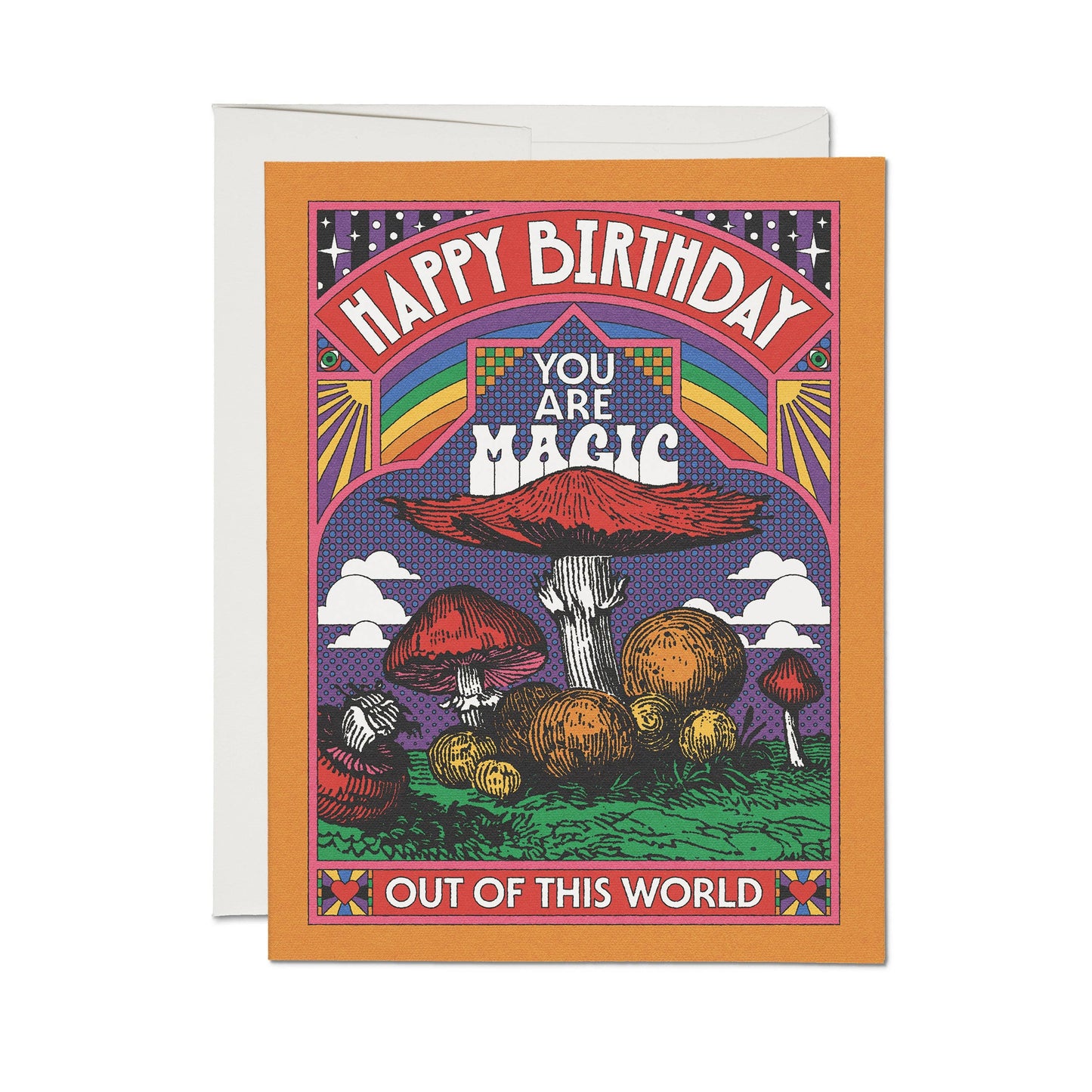 Out of This World greeting card