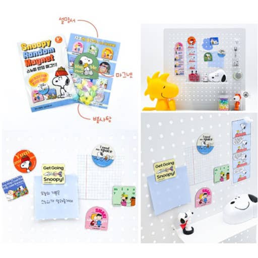 Peanuts Snoopy & Friends Tiny Magnet Mystery Blind Box