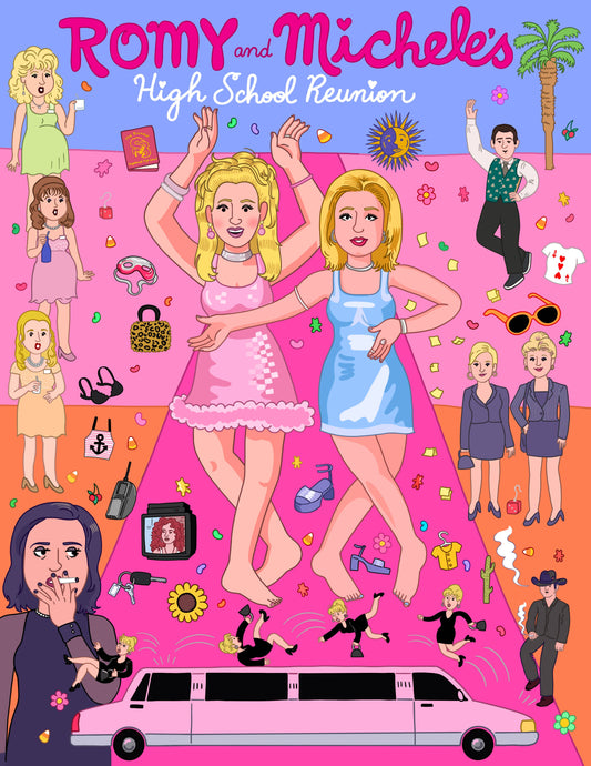 Romy and Michele movie print