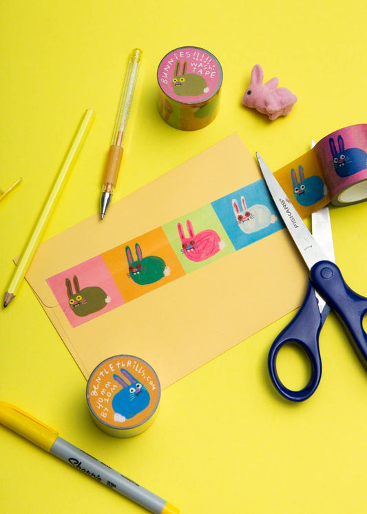 Bunnies washi tape