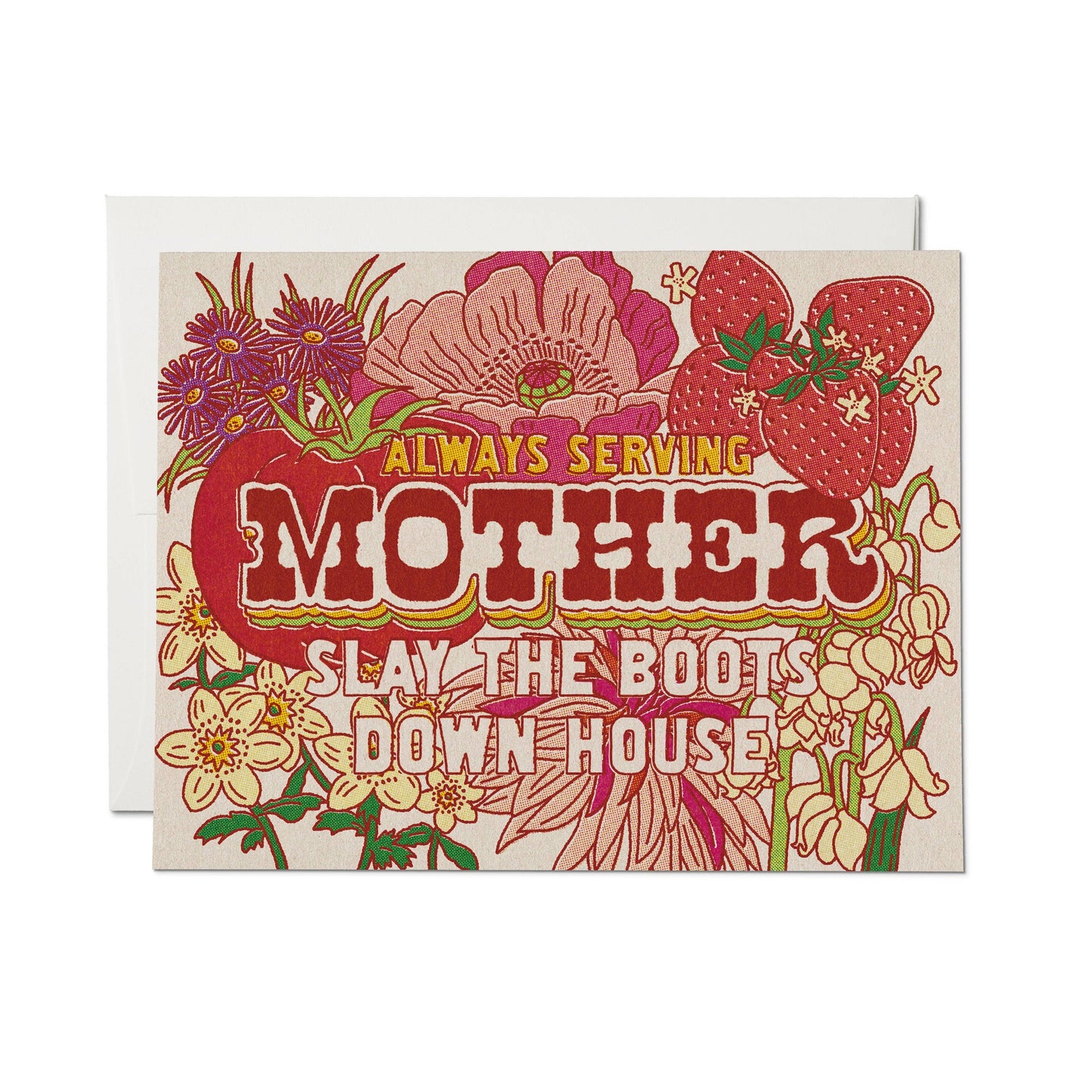 Always Serving greeting card