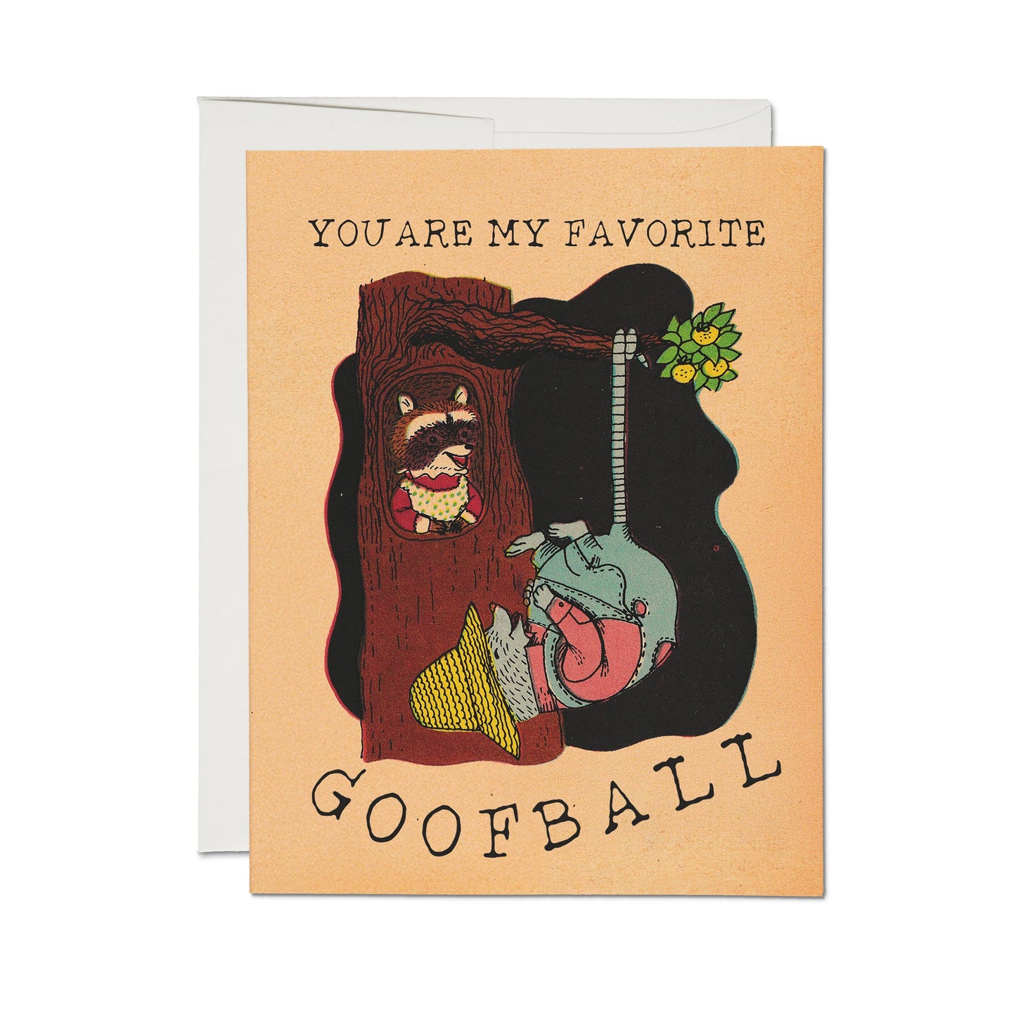 Goofball greeting card