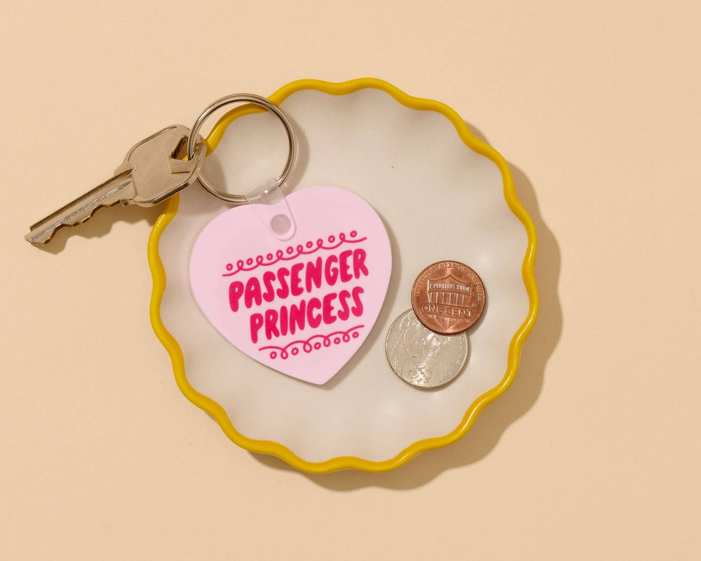 Passenger Princess PVC Keychain - Bag Charm