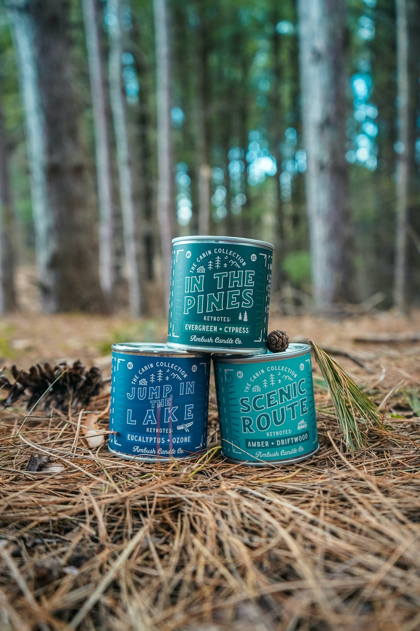 Jump In The Lake | Eucalyptus + Ozone 8oz Soy Candle