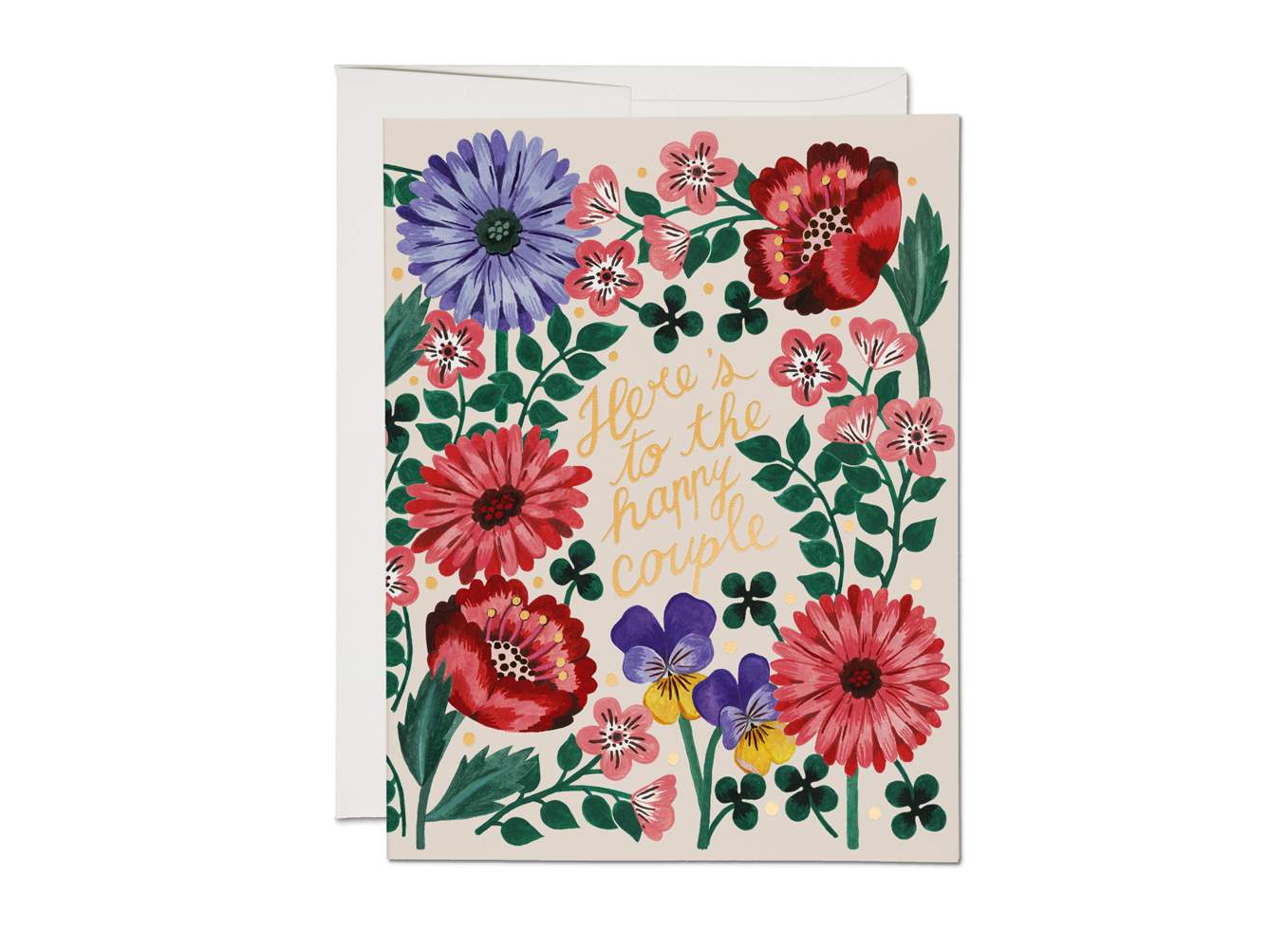 Happy Couple wedding card