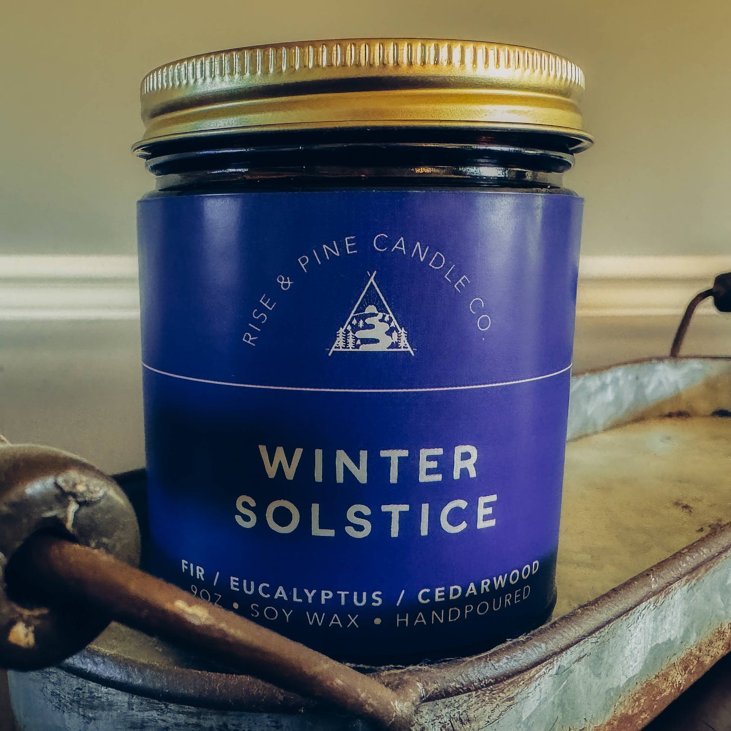 Winter Solstice Fir Cedarwood Soy Wax Candle - 9oz