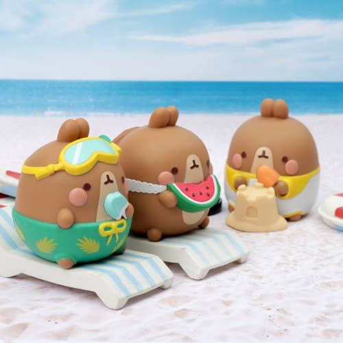 Molang’s Summer Vacation Ver.2 – Random Blind Box Figure