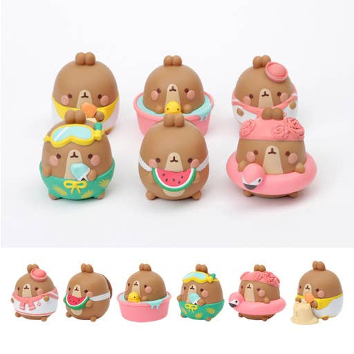 Molang’s Summer Vacation Ver.2 – Random Blind Box Figure