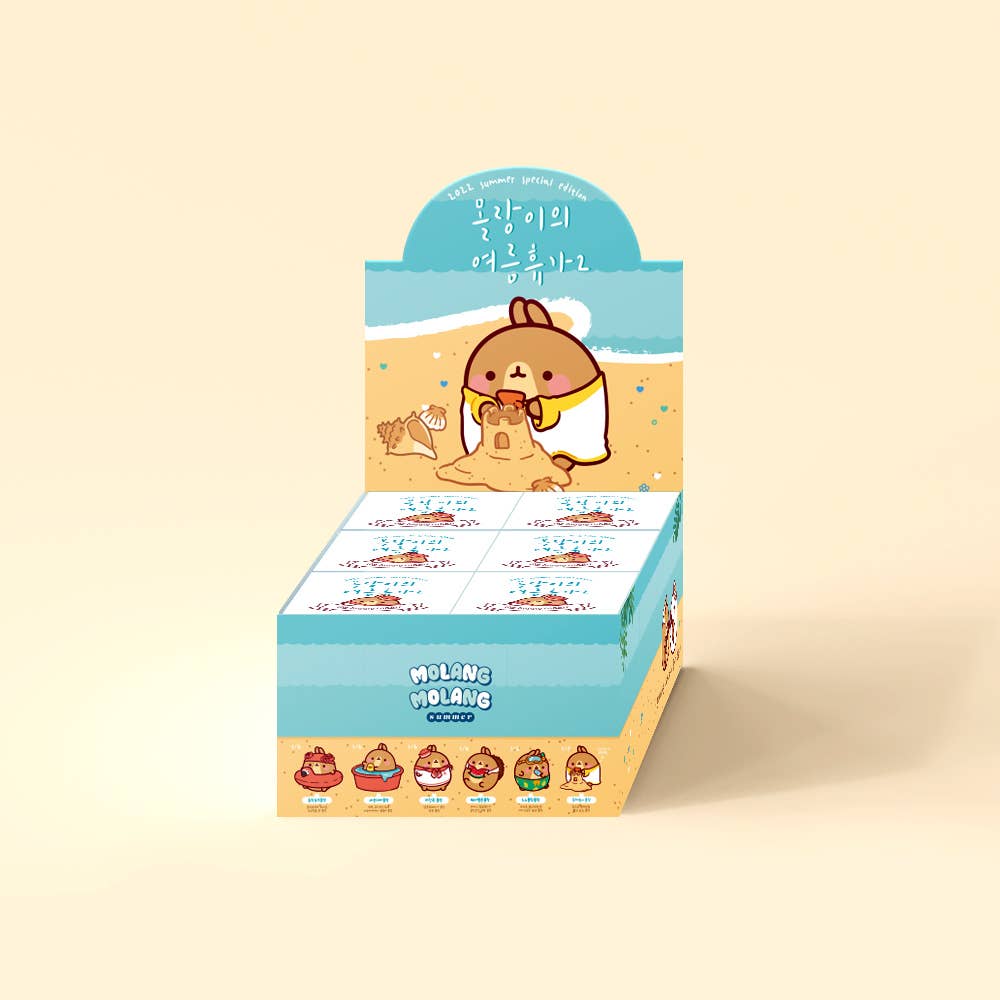 Molang’s Summer Vacation Ver.2 – Random Blind Box Figure