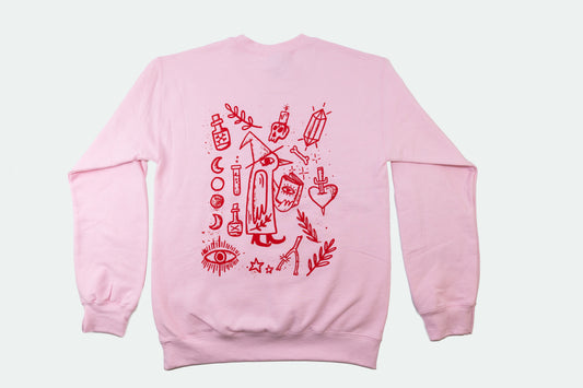 Cast A Spell For Luck Crewneck Sweatshirt