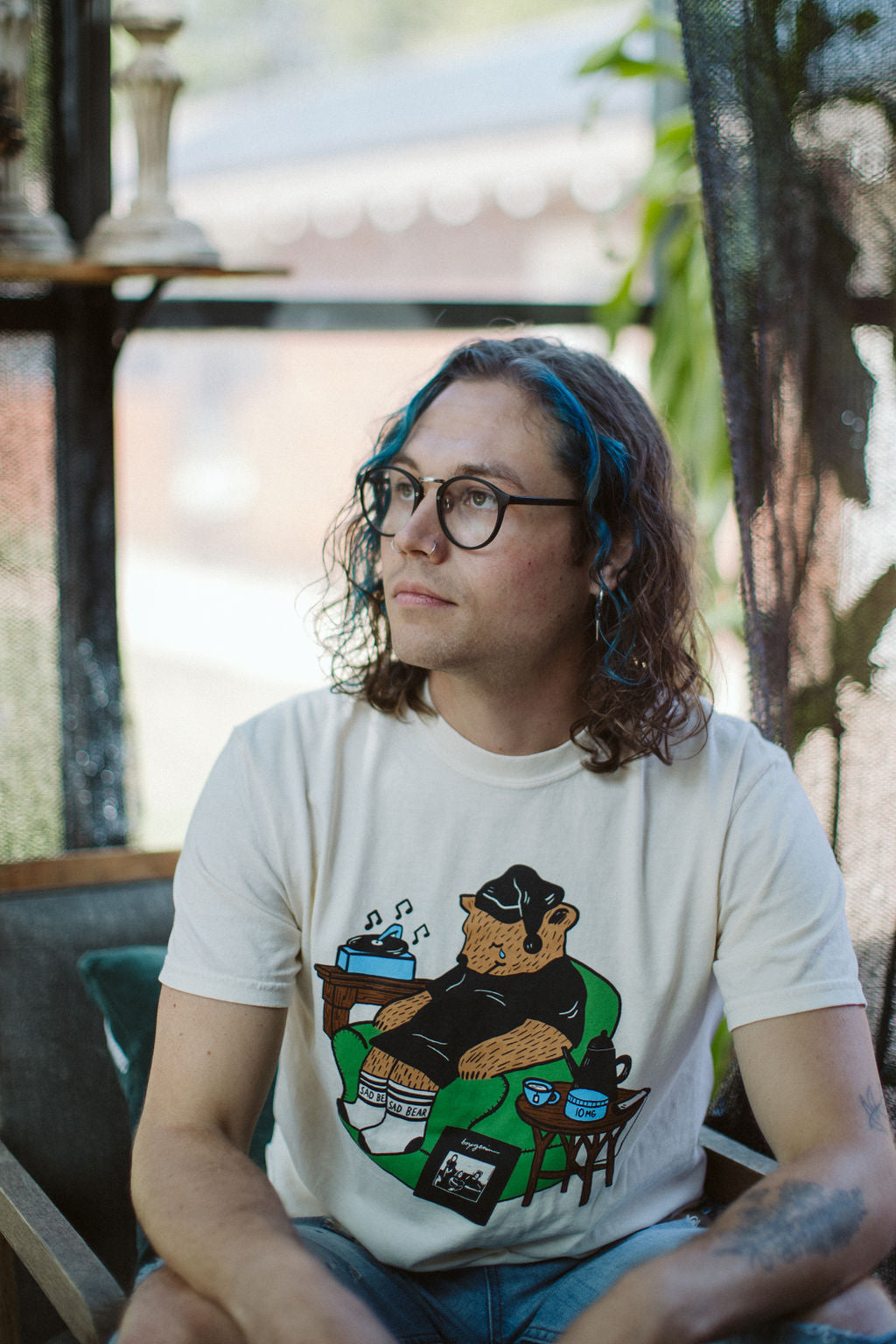 Sleepy Sad Time Bear Tee