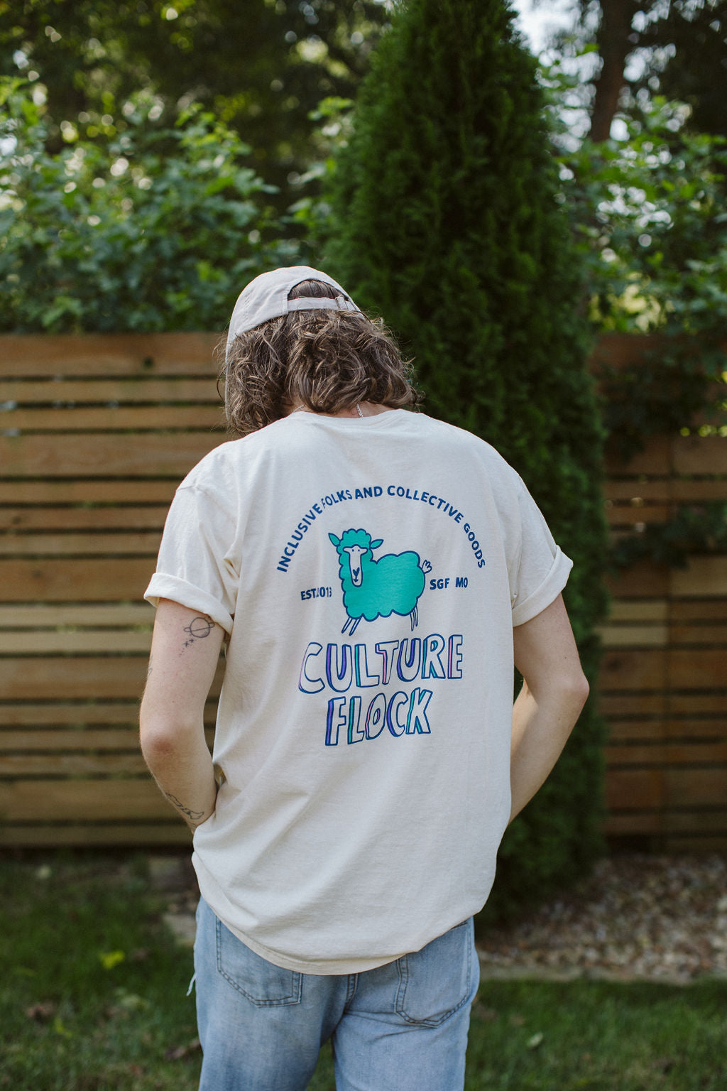 Culture Flock Logo Tee