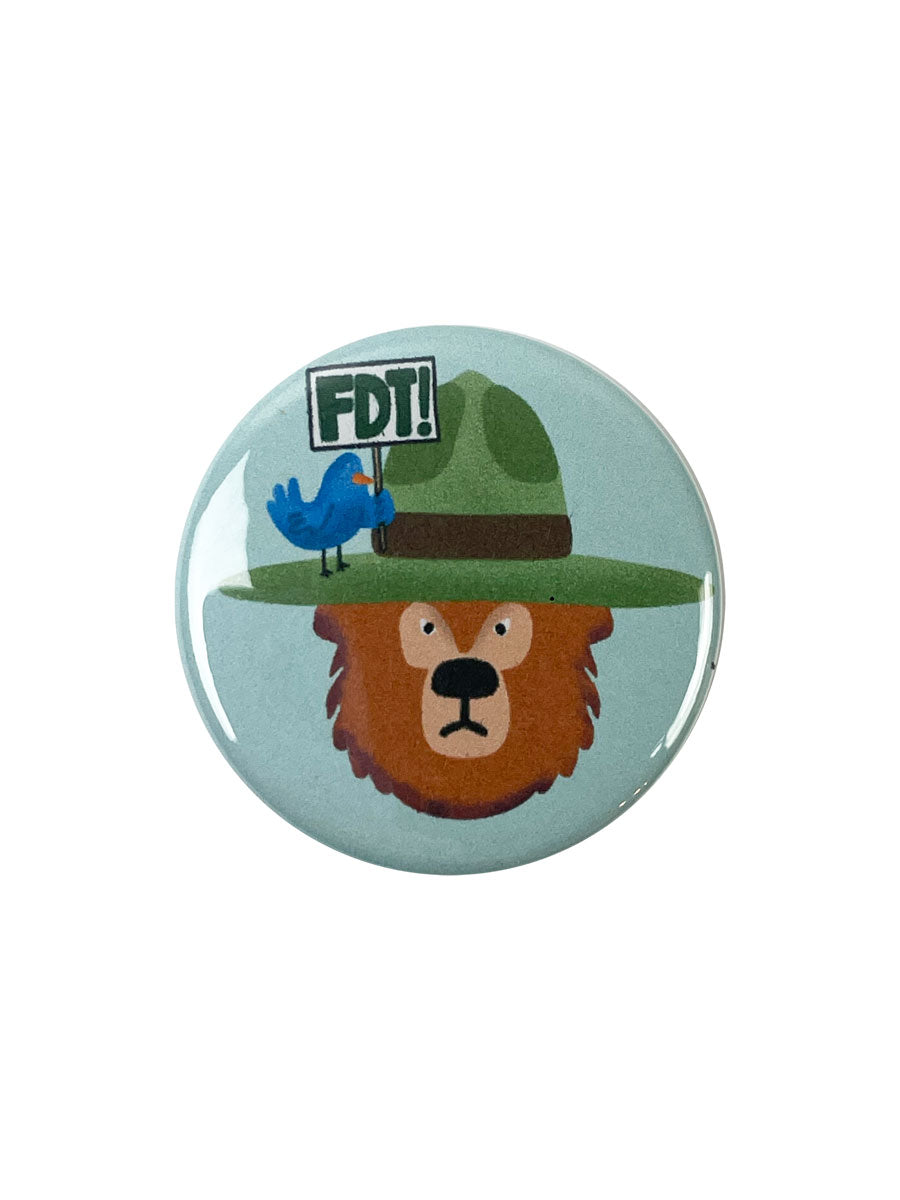 Park Ranger Bear FDT Button