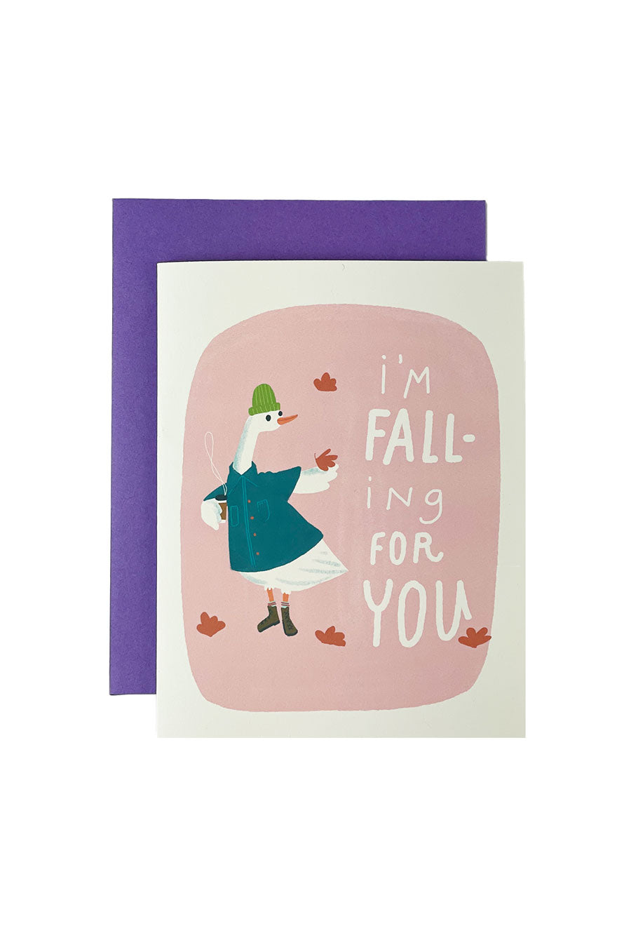 Falling For You Love Card