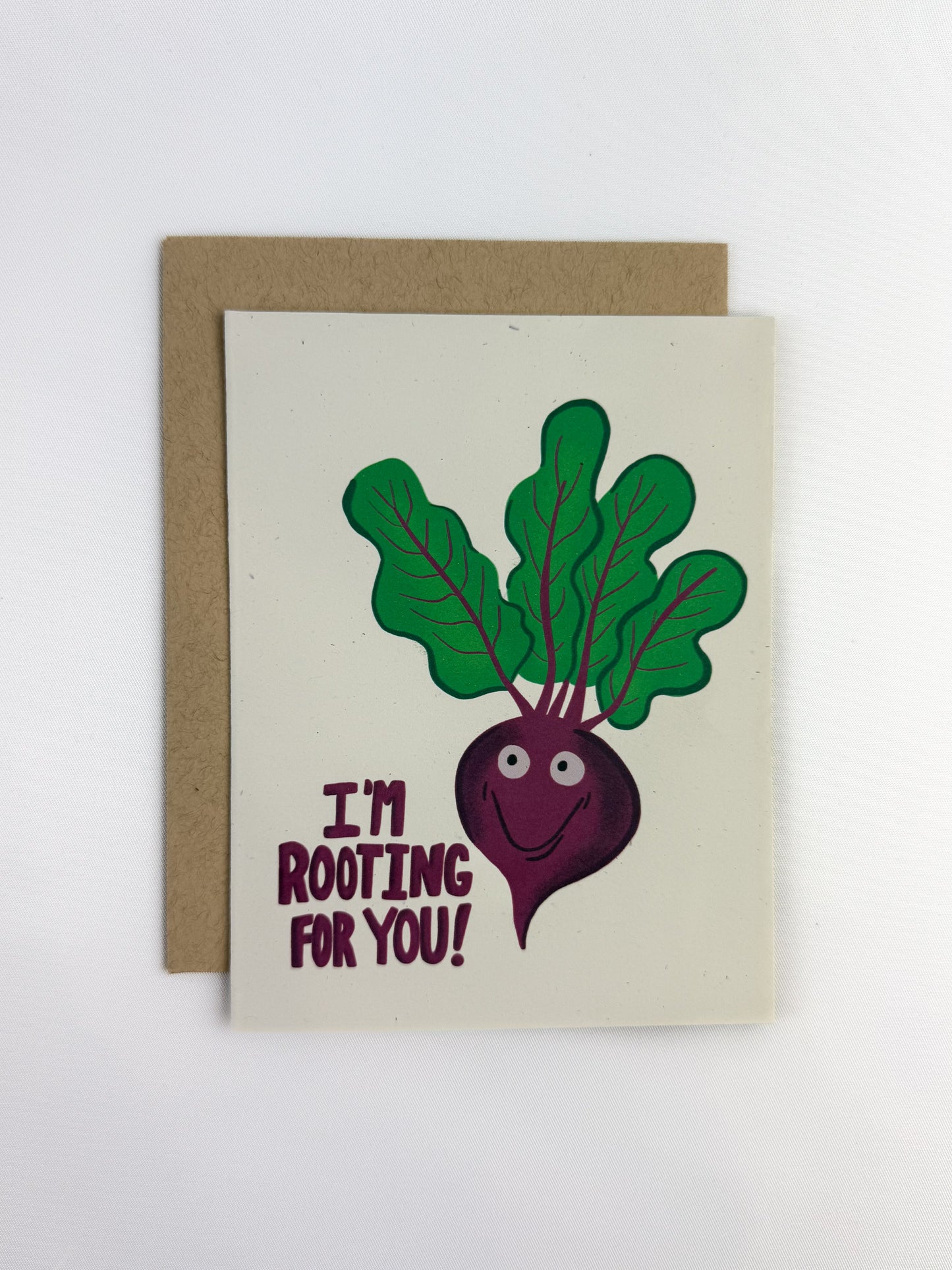 I'm Rooting For You Beet Card