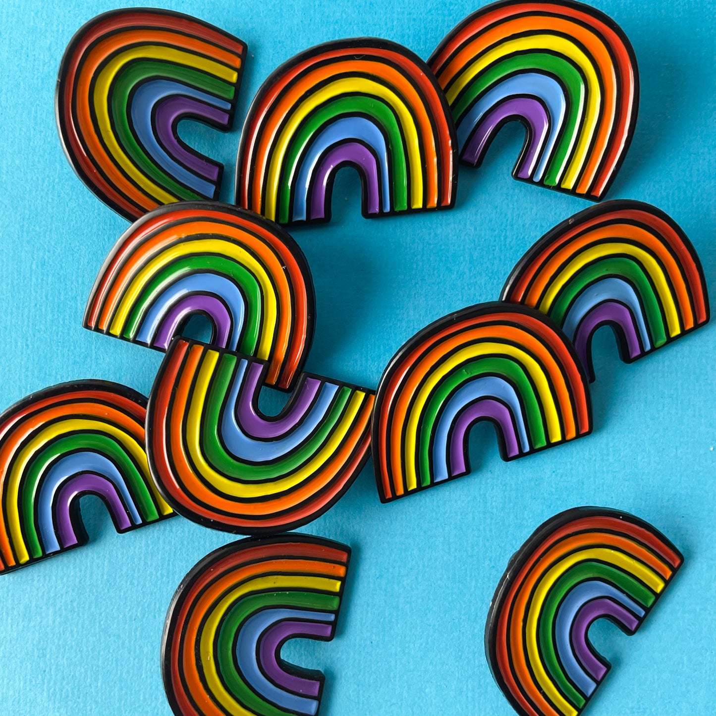 CF Rainbow Pride Pin