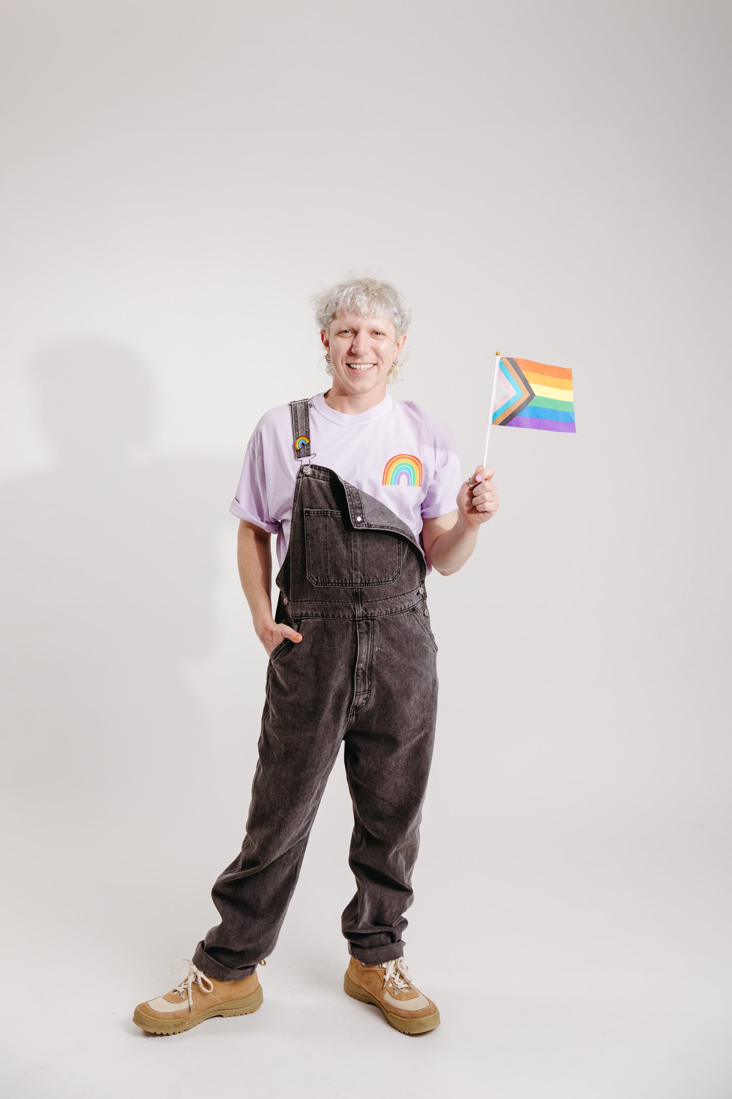 Rainbow Pride Tee - Orchid