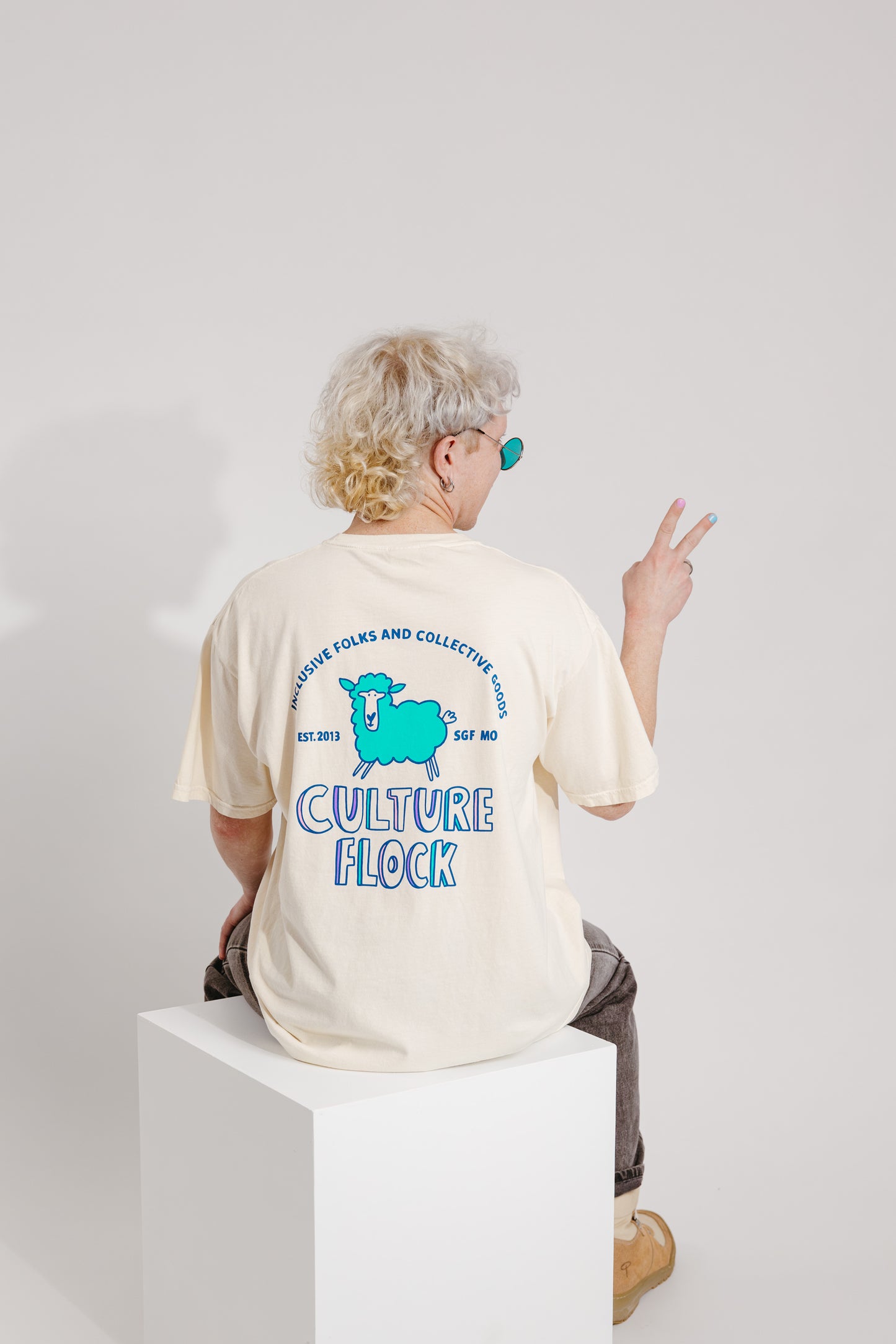 Culture Flock Logo Tee