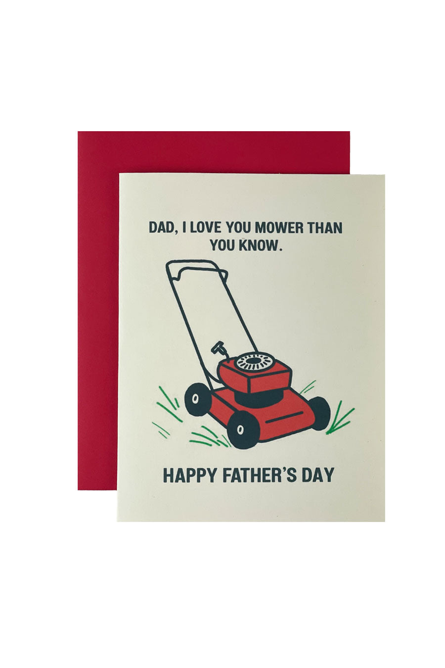 Fathers Day Mower Card