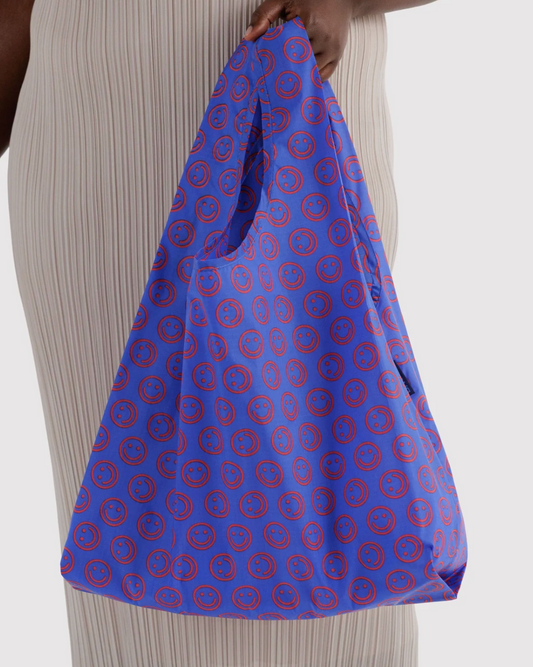 Standard Baggu - Mini Cobalt Happy