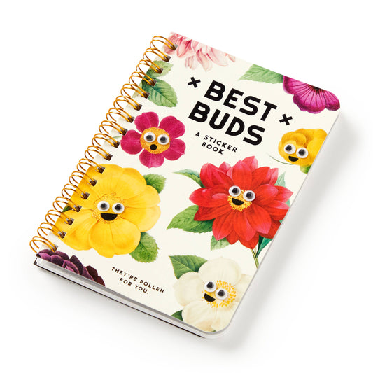 Brass Monkey Best Buds Googly Sticker Book