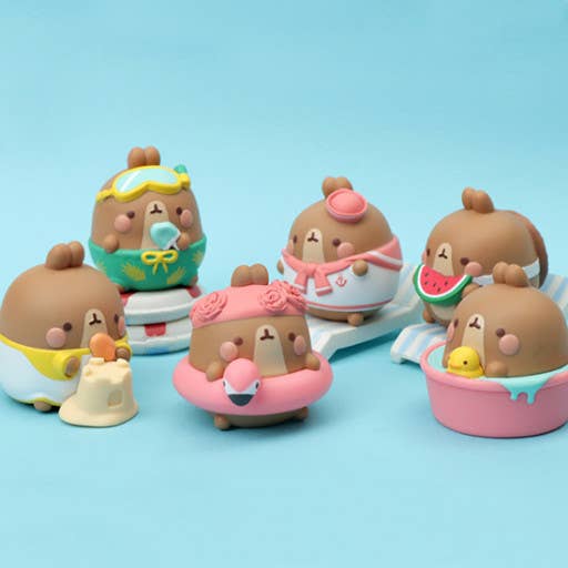 Molang’s Summer Vacation Ver.2 – Random Blind Box Figure