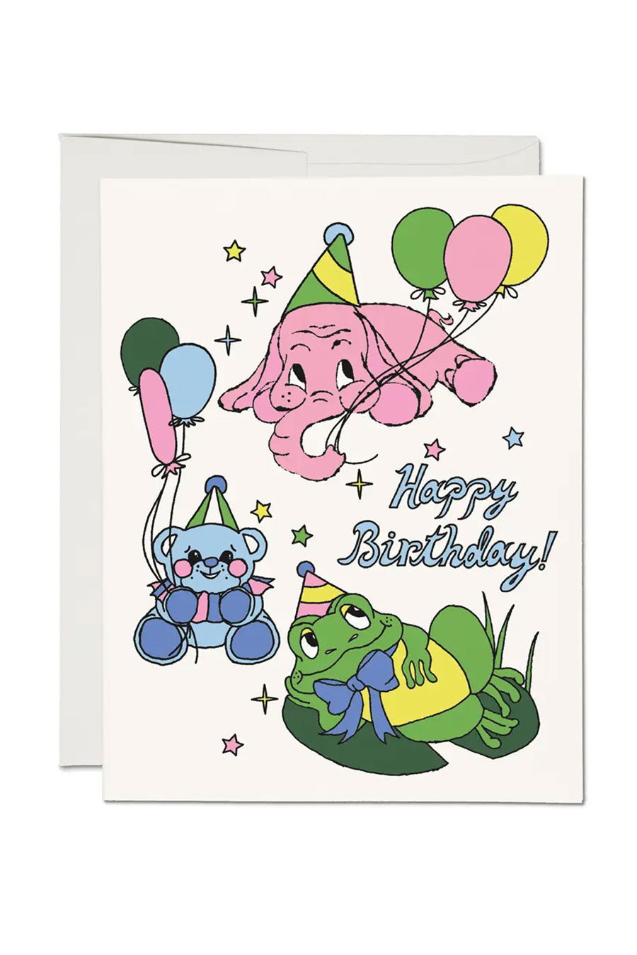 Birthday Animals birthday greeting card