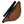 Load image into Gallery viewer, Brown crescent shaped fanny pack with black straps. White background.