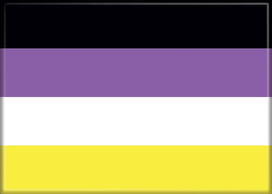 Nonbinary Flag Magnet