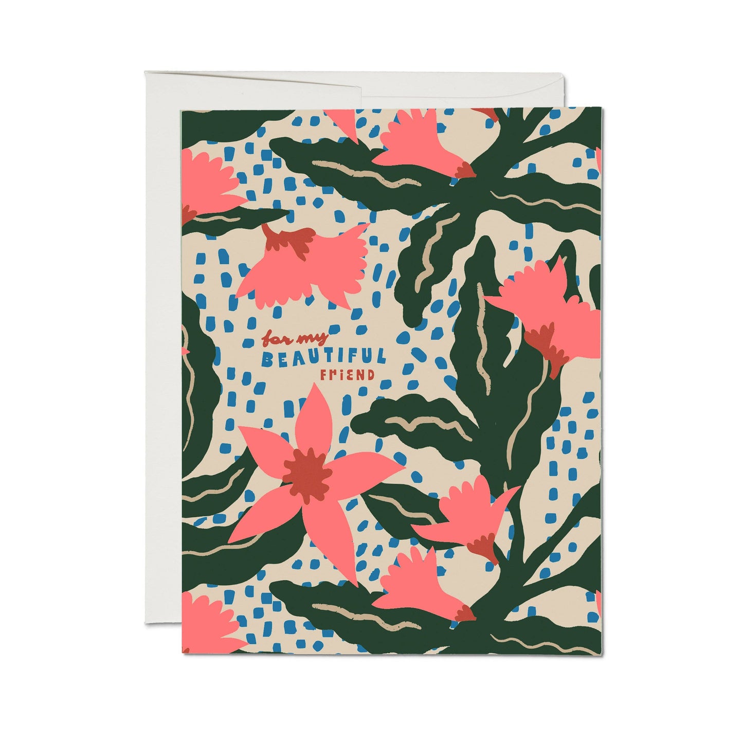 Pink Azalea greeting card