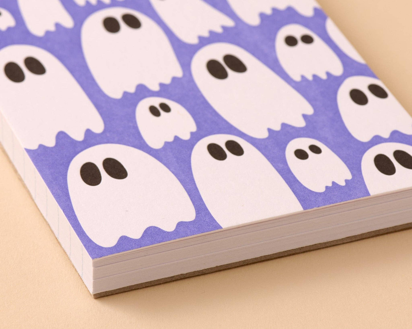 Ghost Letterpress Pocket-size Spiral Notebook