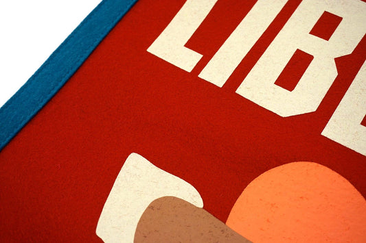 Liberty For All Camp Flag • Chrome Yellow x Office of Brothers x Oxford Pennant Original