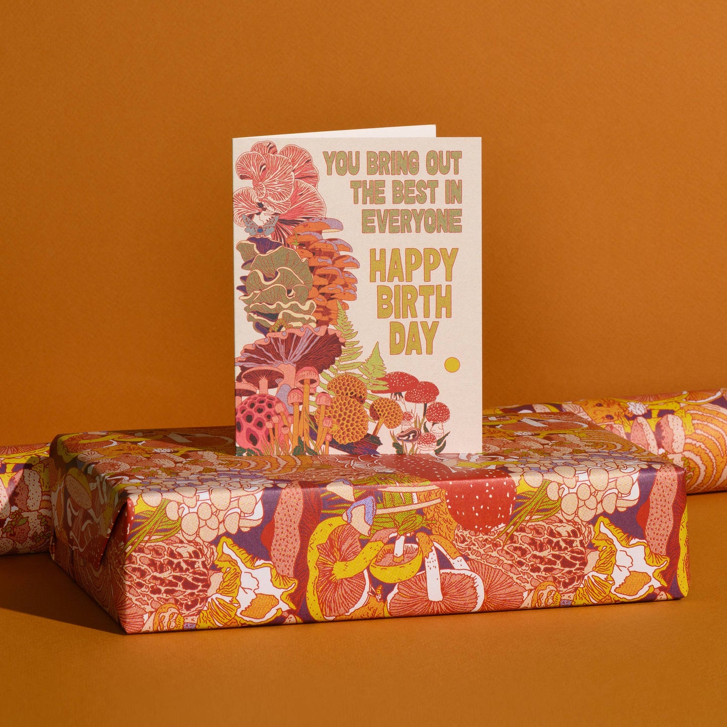 Fungi Birthday greeting card