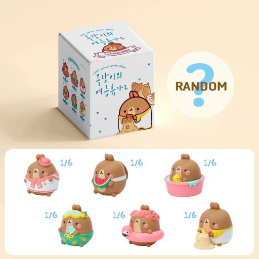 Molang’s Summer Vacation Ver.2 – Random Blind Box Figure