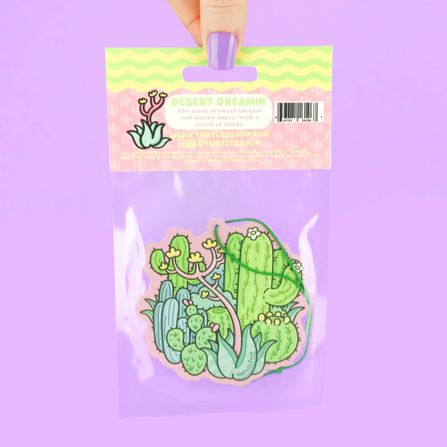 Desert Garden Car Vehicle Scented Air Freshener