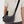 Load image into Gallery viewer, Small Denim Crescent Bag - Washed Black Denim