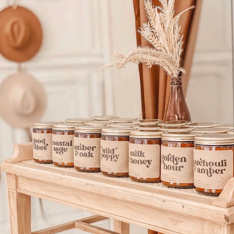 Spiced Chai - Fall Candle - coconut soy wax