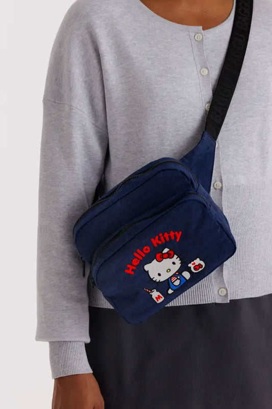 Fanny Pack - Embroidered Hello Kitty Milkshake