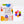Load image into Gallery viewer, Hardback book titled How It Feels to Find Yourself by Meera Lee Patel. The cover is white with multiple colorful paint circles overlapping each other.
