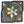 Load image into Gallery viewer, Black bandana featuring an illustrated ouija board scene. Each corner hosts a different element: Moon, Sun, Eye, Palm of hand. The illustration is orange, yellow, teal, and pink. White background.