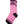 Load image into Gallery viewer, A pair of pink socks with black vertical stripes and black text that reads "Hot homo"