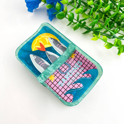 Sardines Hair Claw Clip