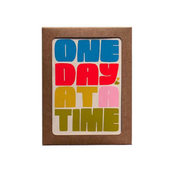 Lisa Congdon - One Day At A Time A2 Card