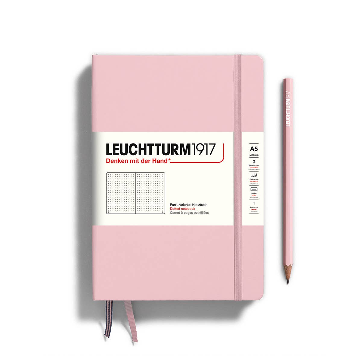 Notebooks - Medium (A5): Ink / Hardcover / Dotted