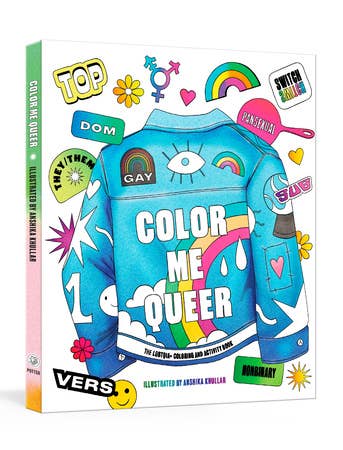 Color Me Queer Coloring Activity Book